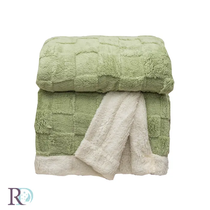 Бебешко одеяло Ариа зелено - 1507 - Бебешко одеяло Ариа зелено - 1507