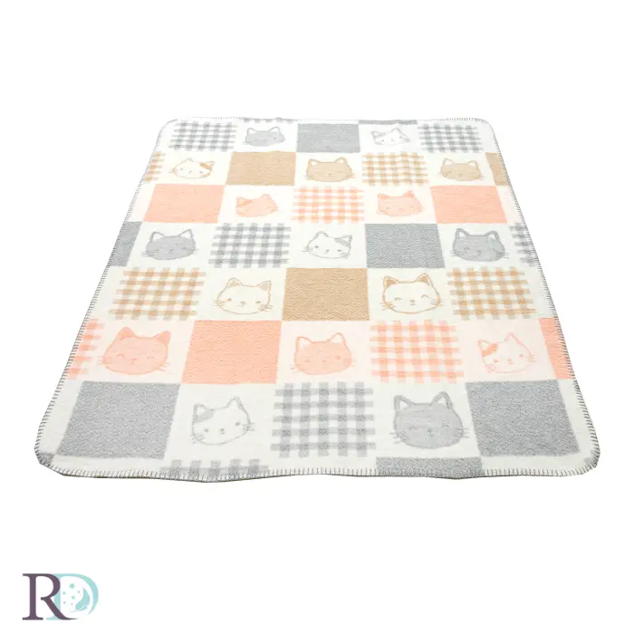 Бебешко одеяло Коте - 1136 - Бебешко одеяло Коте - 1136
