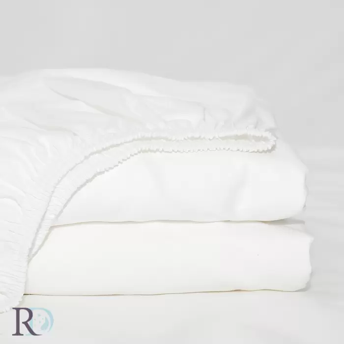 Чаршаф с ластик от памучен сатен - 709 - Чаршаф с ластик от памучен сатен - 709