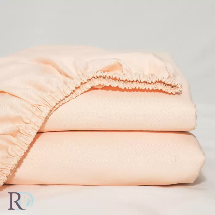 Чаршаф с ластик праскова - 346 - Чаршаф с ластик праскова - 346