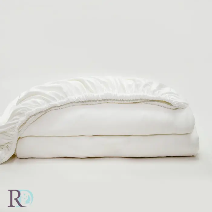 Чаршаф с ластик вискоза бяло - 1624 - Чаршаф с ластик вискоза бяло - 1624