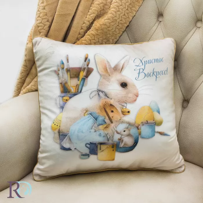 Декоративна възглавница Великден - 1033 - Декоративна възглавница Великден - 1033