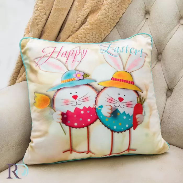 Декоративна възглавница Зайчета - 1035 - Декоративна възглавница Зайчета - 1035