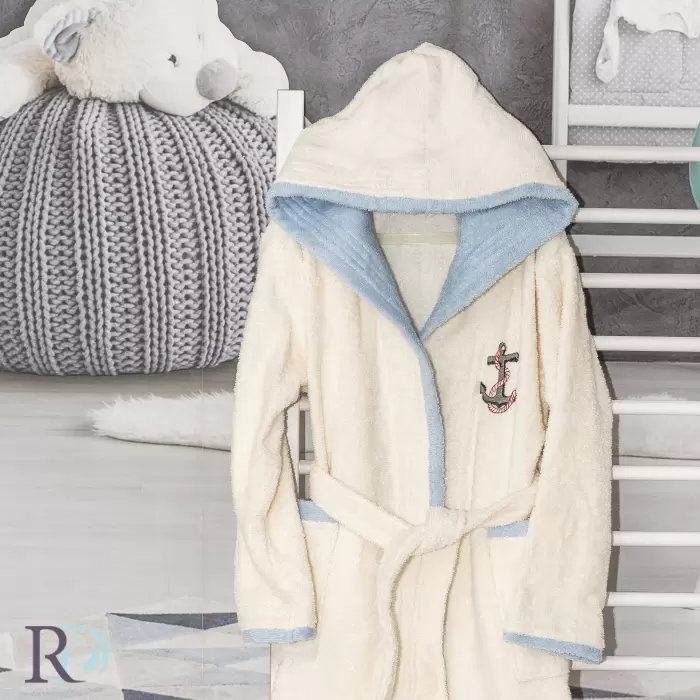 Детски халат Котва - 675 - Детски халат Котва - 675