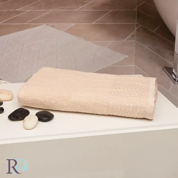 Хавлиена кърпа Амая бежово - 1210 - Хавлиена кърпа Амая бежово - 1210