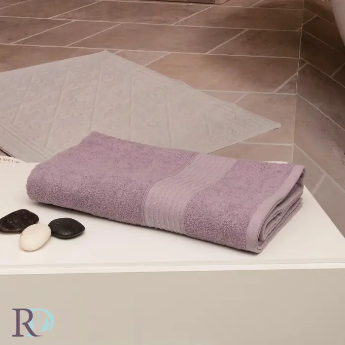 Хавлиена кърпа Амая класик тъмно лилаво - 1206 - Хавлиена кърпа Амая класик тъмно лилаво - 1206