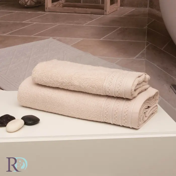 Хавлиена кърпа Амая дантела бежово - 1171 - Хавлиена кърпа Амая дантела бежово - 1171