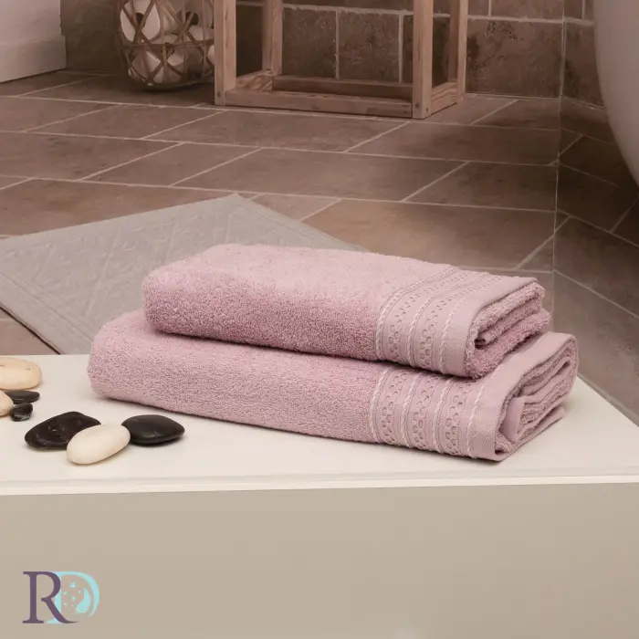 Хавлиена кърпа Амая дантела лила - 1170 - Хавлиена кърпа Амая дантела лила - 1170