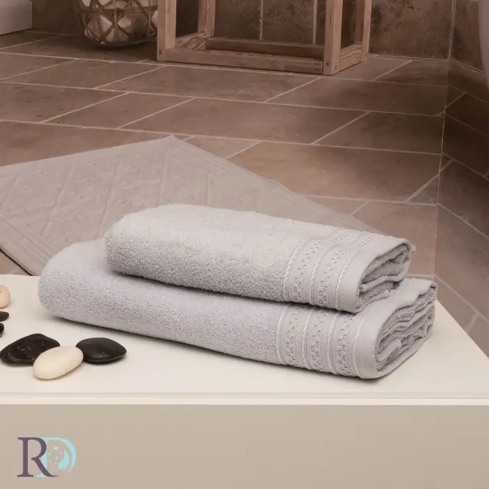 Хавлиена кърпа Амая дантела сиво - 1167 - Хавлиена кърпа Амая дантела сиво - 1167