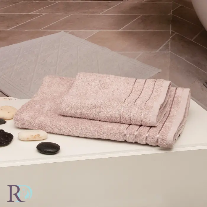 Хавлиена кърпа Карла пудра - 1153 - Хавлиена кърпа Карла пудра - 1153