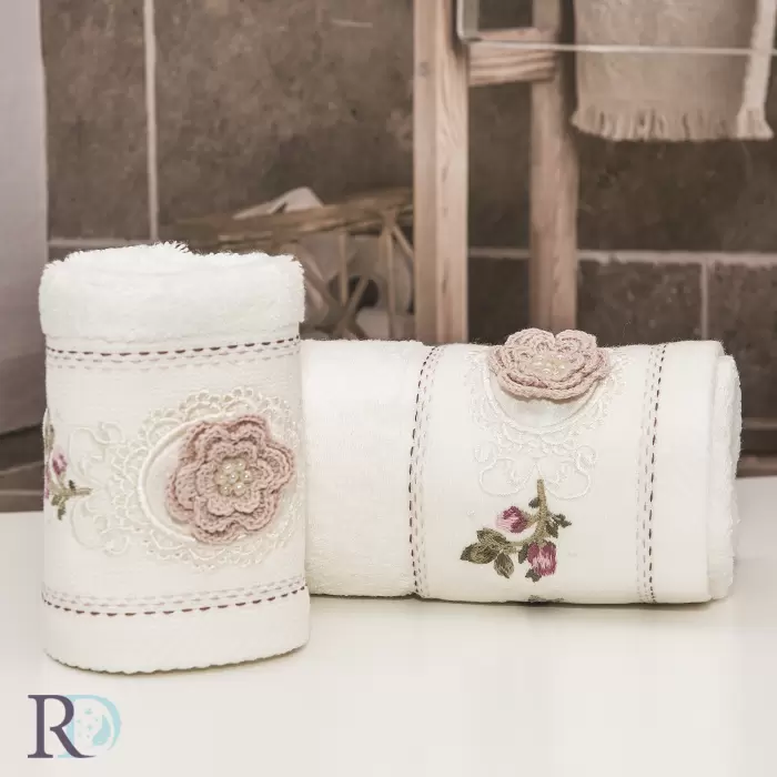 Комплект хавлиени кърпи Лукс - 727 - Комплект хавлиени кърпи Лукс - 727