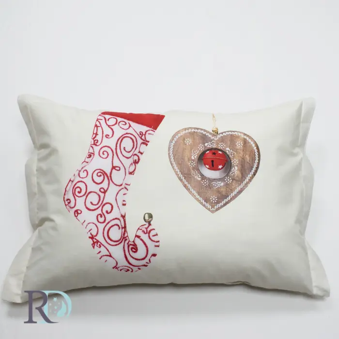 Калъфка Коледа в бежово - 1512 - Калъфка Коледа в бежово - 1512