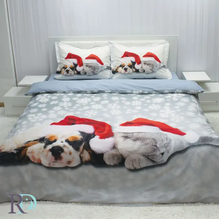 Коледен комплект Куче и Коте - 2050 - Коледен комплект Куче и Коте - 2050