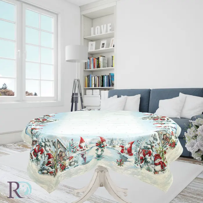 Покривка за маса Коледа - 2014 - Покривка за маса Коледа - 2014