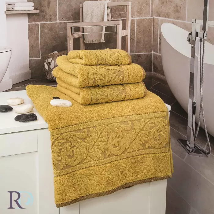 Хавлиена кърпа Михаела горчица - 965 - Хавлиена кърпа Михаела горчица - 965