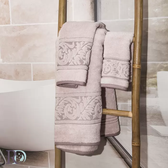 Хавлиена кърпа Михаела пепел рози - 250 -  Хавлиена кърпа Михаела пепел рози - 250