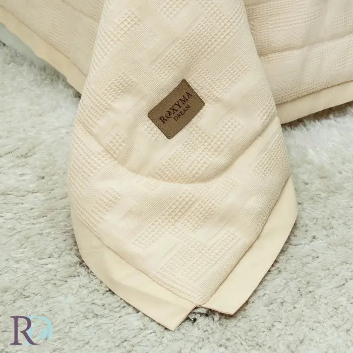 Комплект завивка с калъфки Морени екрю - 1955 - Комплект завивка с калъфки Морени екрю - 1955