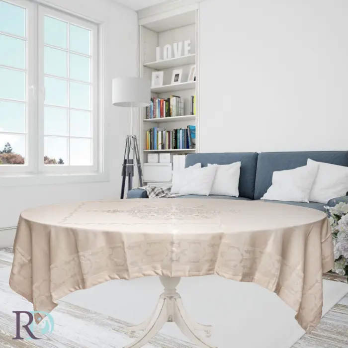 Непромокаема покривка в бежово - 1201 -  Непромокаема покривка в бежово - 1201