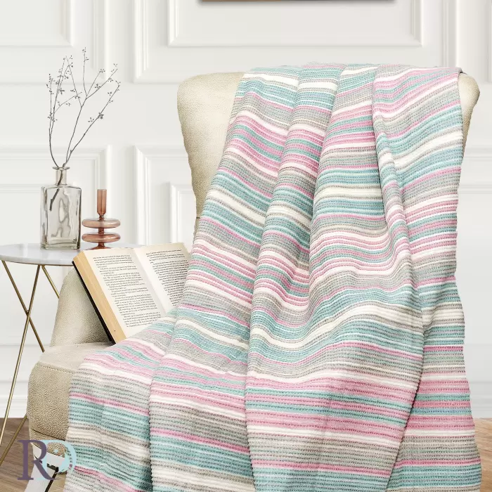 Одеяло Дарси розово и синьо - 318 - Одеяло Дарси розово и синьо - 318