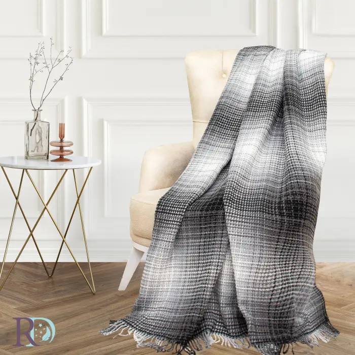 Одеяло Скоч сиво и черно - 1141 - Одеяло Скоч сиво и черно - 1141
