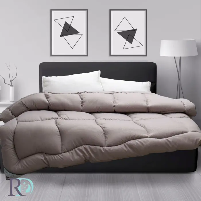 Олекотена завивка Бела капучино - 2055 - Олекотена завивка Бела капучино - 2055