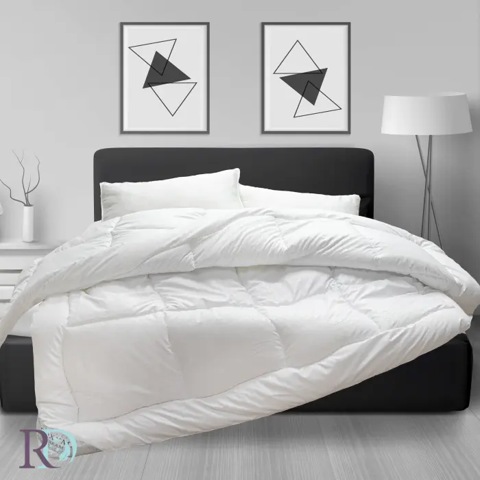 Олекотена завивка Бела - 1326 - Олекотена завивка Бела - 1326