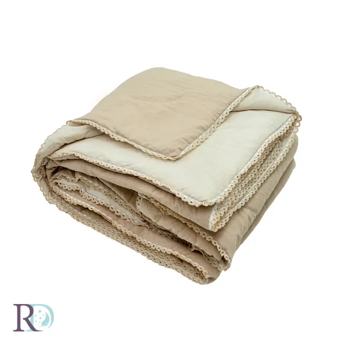 Олекотена завивка Мечта бежово и екрю - 1945 - Олекотена завивка Мечта бежово и екрю - 1945