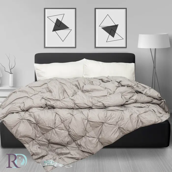 Олекотена завивка Гъши пух сиво - 1406 - Олекотена завивка Гъши пух сиво - 1406