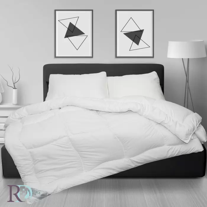 Олекотена завивка Лени бяло - 236 -  Олекотена завивка Лени бяло - 236