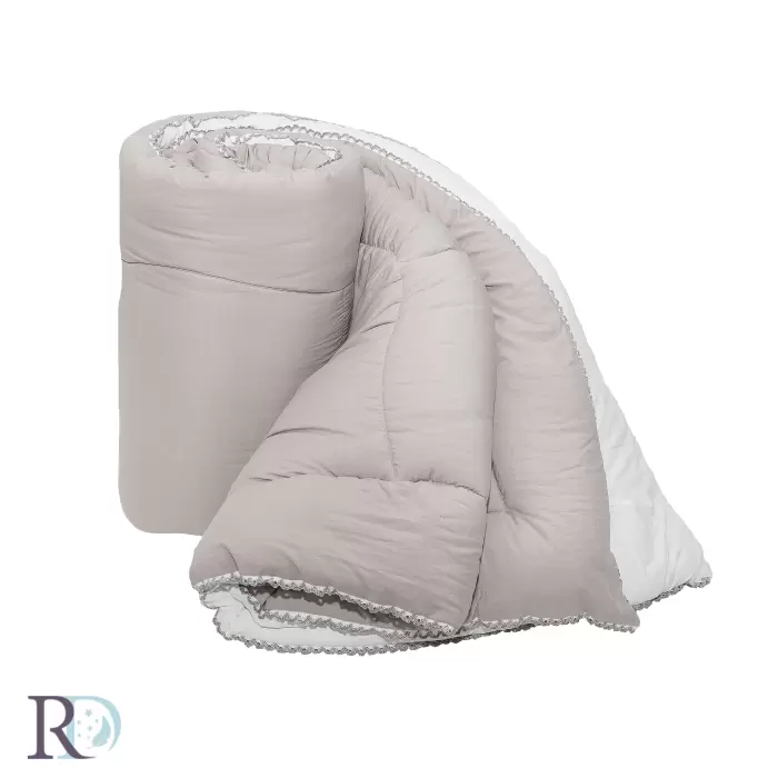 Олекотена завивка Мечта сиво и бяло - 194 -  Олекотена завивка Мечта сиво и бяло - 194