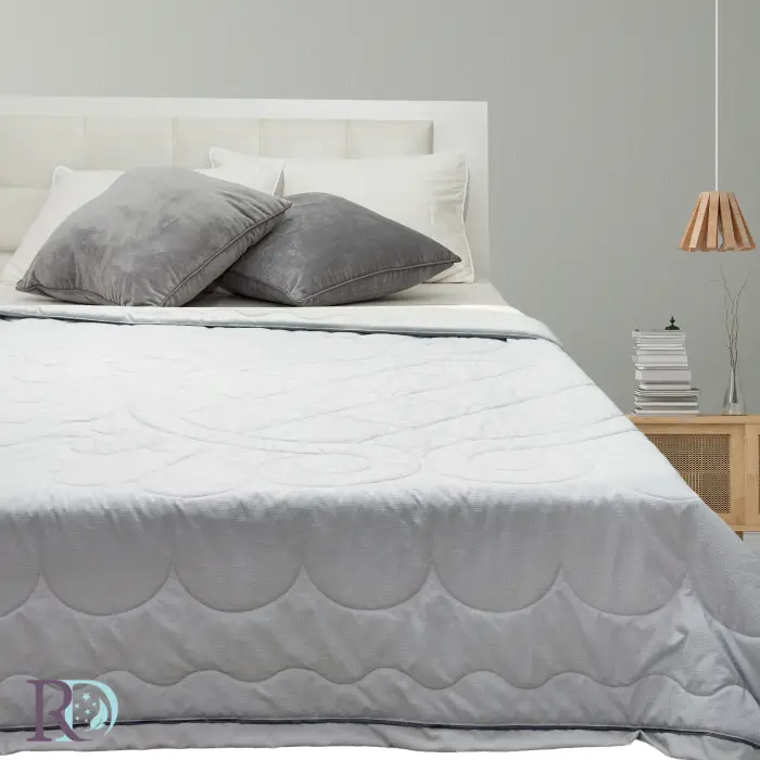 Олекотена завивка Велина сиво - 2342 - Олекотена завивка Велина сиво - 2342