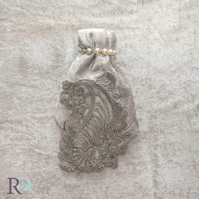 Покривка Алия сиво - 1310 - Покривка Алия сиво - 1310