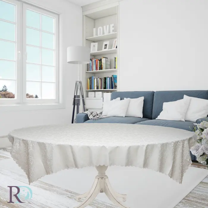 Покривка Ерл бяло - 1281 -  Покривка Ерл бяло - 1281