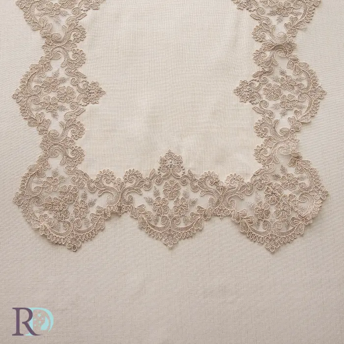 Покривка Луна лукс бежово - 1362 - Покривка Луна лукс бежово - 1362