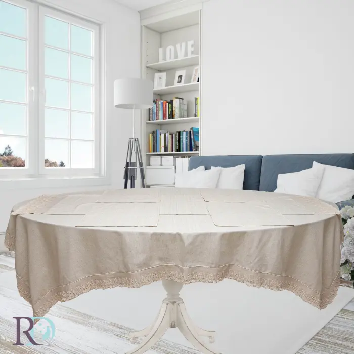 Покривка Тита орнамент със салфетки - 1287 - Покривка Тита орнамент със салфетки - 1287