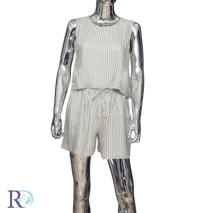 Дамска пижама Кали райе - 2200 - Дамска пижама Кали райе - 2200