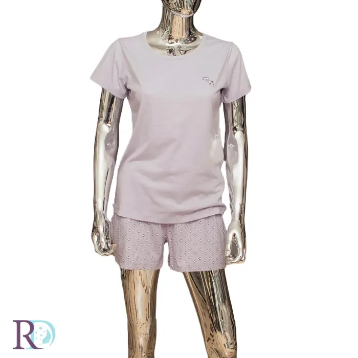 Дамска лятна пижама Лили - 2199 - Дамска лятна пижама Лили - 2199