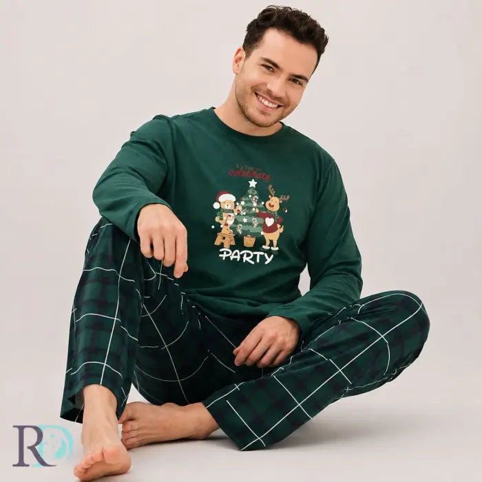 Мъжка пижама X-mas - 2457 - Мъжка пижама X-mas - 2457