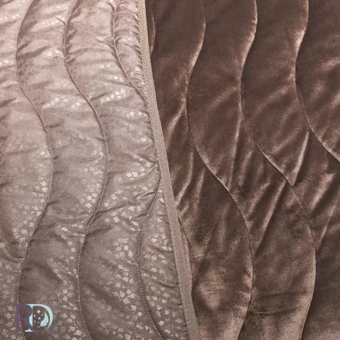 Кувертюра микро плюш Софт кафяво - 113 - Кувертюра микро плюш Софт кафяво - 113