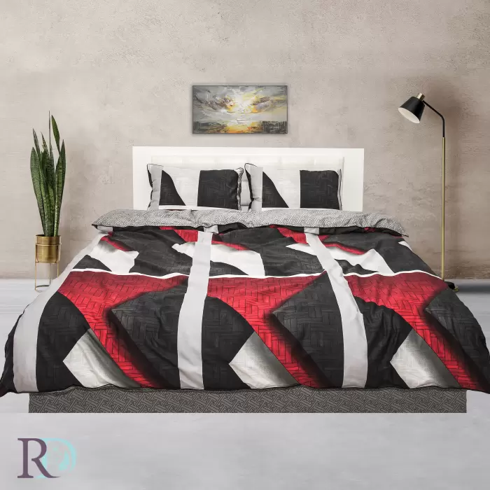 Спален комплект памучен сатен Атина - 810 -  Спален комплект памучен сатен Атина - 810