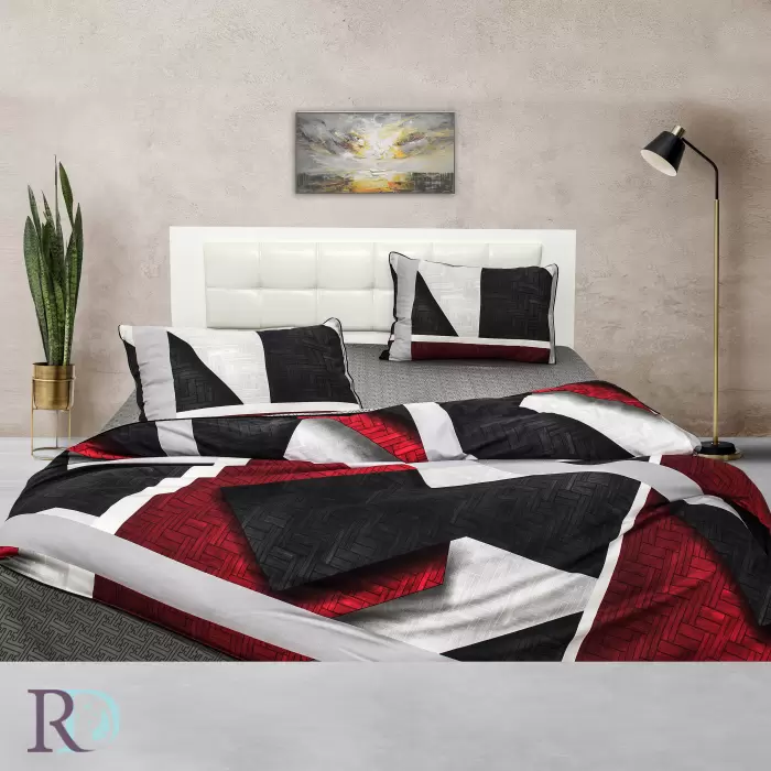 Спален комплект памучен сатен Атина - 811 -  Спален комплект памучен сатен Атина - 811