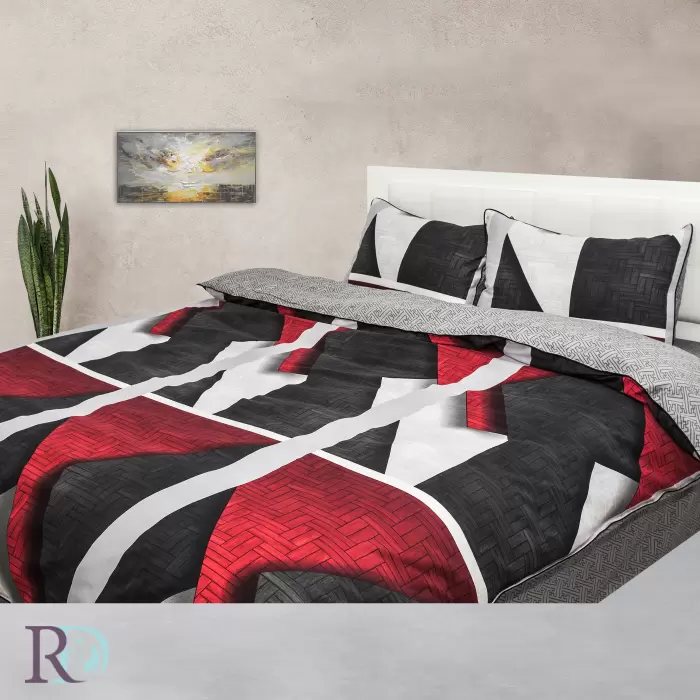 Спален комплект памучен сатен Атина - 812 -  Спален комплект памучен сатен Атина - 812