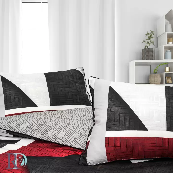 Спален комплект памучен сатен Атина - 813 -  Спален комплект памучен сатен Атина - 813