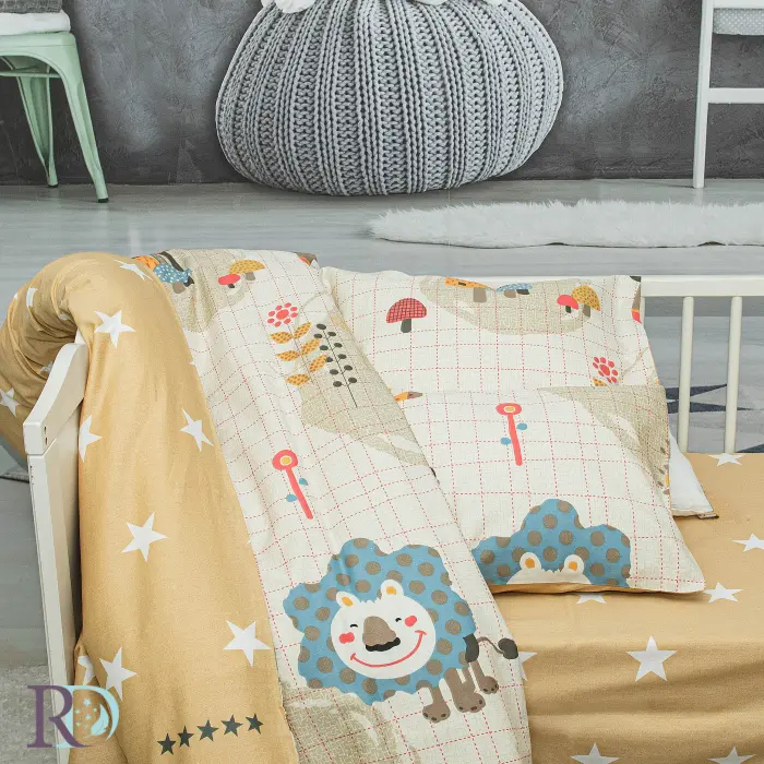 Бебешки спален комплект Лъвче - 2167 - Бебешки спален комплект Лъвче - 2167