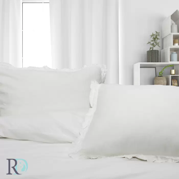 Спален комплект органичен памук Бриана бяло - 821 - Спален комплект органичен памук Бриана бяло - 821