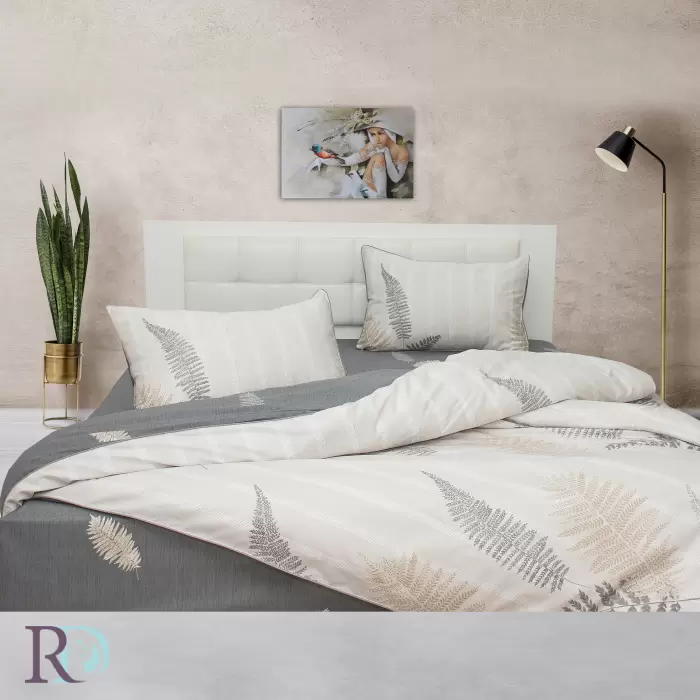 Спален комплект памучен сатен Емон - 826 - Спален комплект памучен сатен Емон - 826