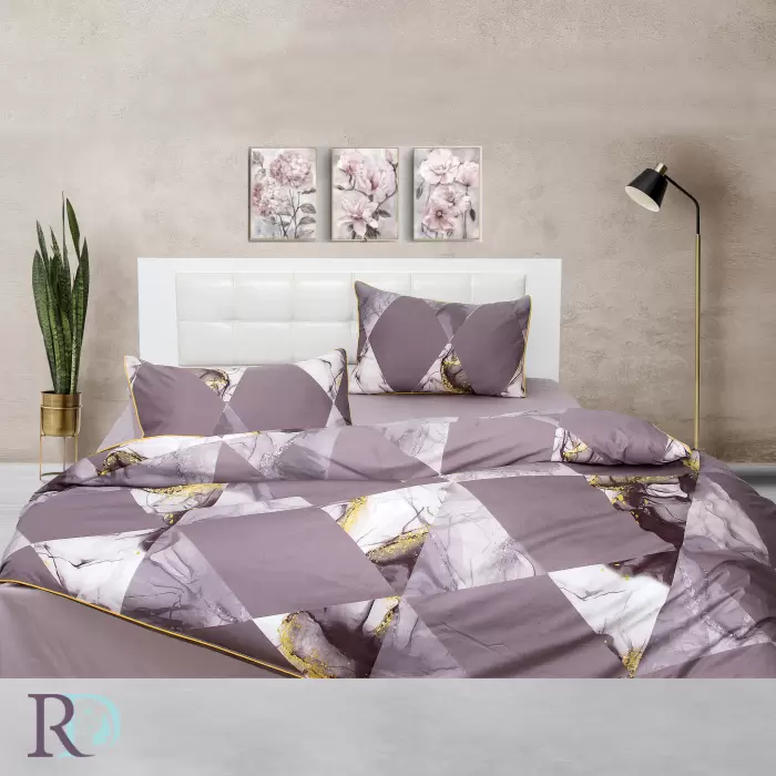 Спален комплект памучен сатен Евридика - 638 - Спален комплект памучен сатен Евридика - 638