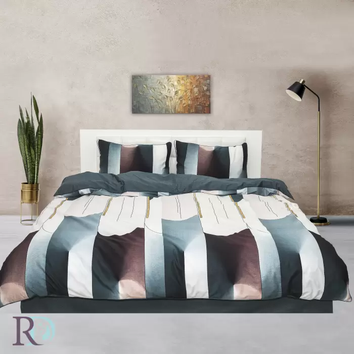 Спален комплект памучен сатен Илюзия - 514 - Спален комплект памучен сатен Илюзия - 514