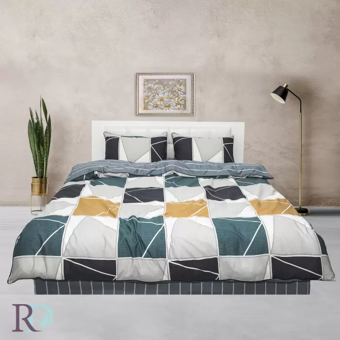 Спален комплект памучен сатен Маноло - 446 - Спален комплект памучен сатен Маноло - 446