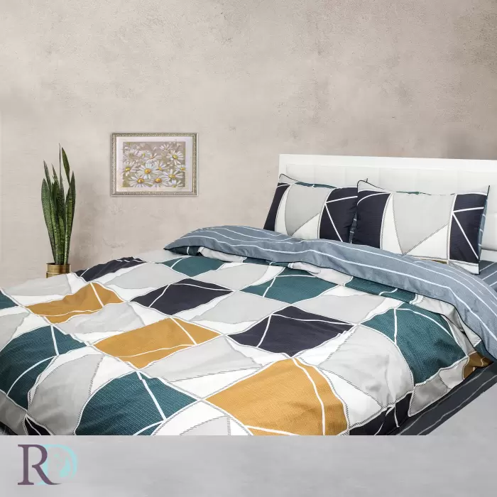 Спален комплект памучен сатен Маноло - 448 - Спален комплект памучен сатен Маноло - 448